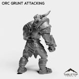 Tabletop Terrain Miniature Orc Grunt