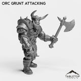 Tabletop Terrain Miniature Orc Grunt
