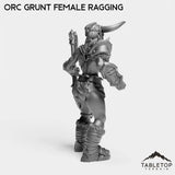 Tabletop Terrain Miniature Orc Grunt Female