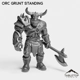 Tabletop Terrain Miniature Orc Grunt Standing Orc Grunt