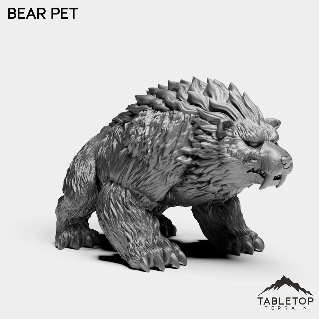 Tabletop Terrain Miniature Orc Horde Champion Rex