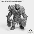 Tabletop Terrain Miniature Orc Horde Champion Rex Orc Horde Champion Rex