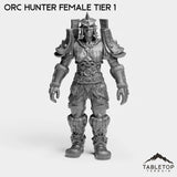 Tabletop Terrain Miniature Orc Hunter Female Tier 1 Orc Hunter Female Tier 1