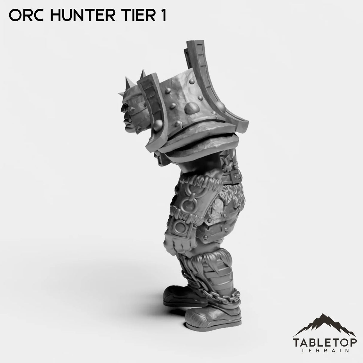 Tabletop Terrain Miniature Orc Hunter Tier 1