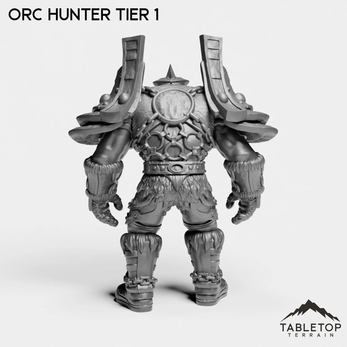 Tabletop Terrain Miniature Orc Hunter Tier 1