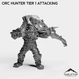Tabletop Terrain Miniature Orc Hunter Tier 1