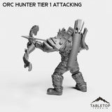 Tabletop Terrain Miniature Orc Hunter Tier 1