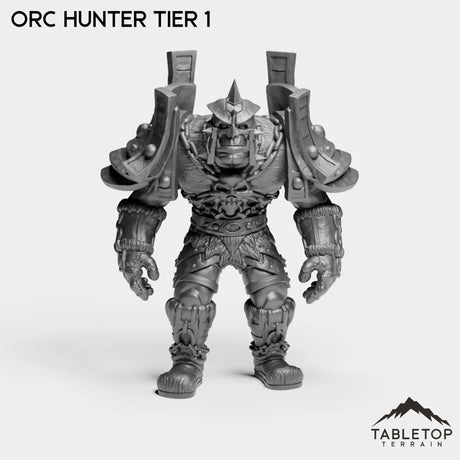 Tabletop Terrain Miniature Orc Hunter Tier 1 Orc Hunter Tier 1