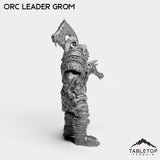 Tabletop Terrain Miniature Orc Leader Grom