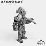 Tabletop Terrain Miniature Orc Leader Grom