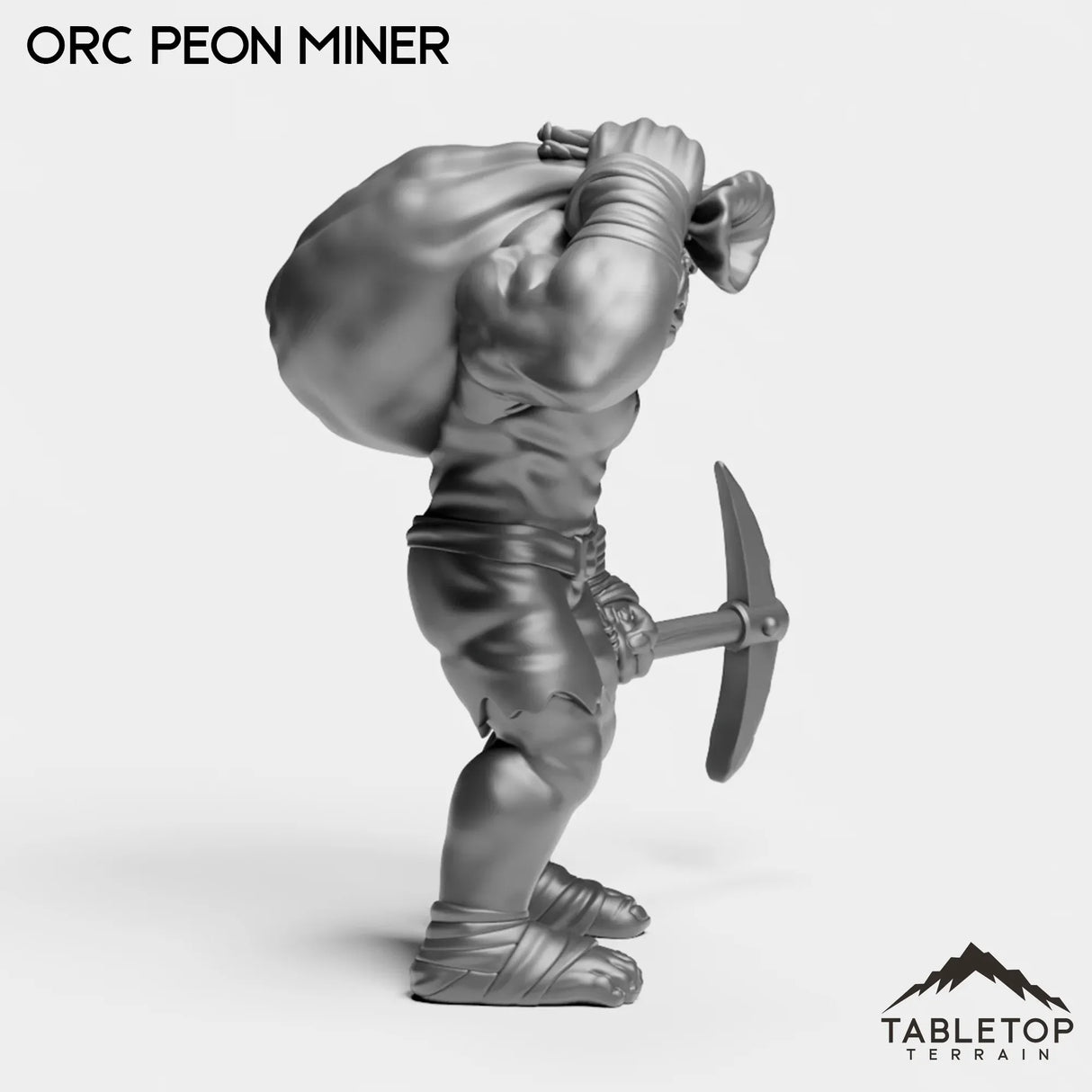 Tabletop Terrain Miniature Orc Peon