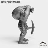 Tabletop Terrain Miniature Orc Peon