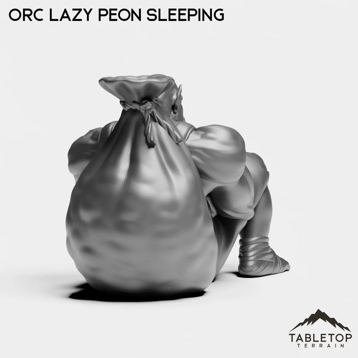 Tabletop Terrain Miniature Orc Peon