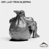 Tabletop Terrain Miniature Orc Peon