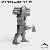Tabletop Terrain Miniature Orc Peon
