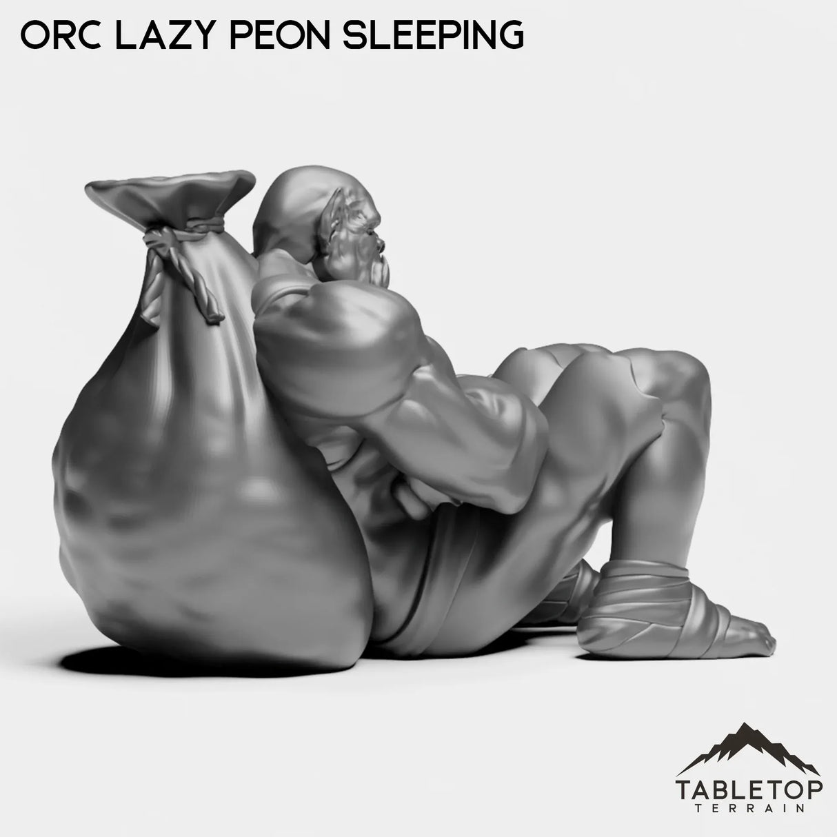 Tabletop Terrain Miniature Orc Peon