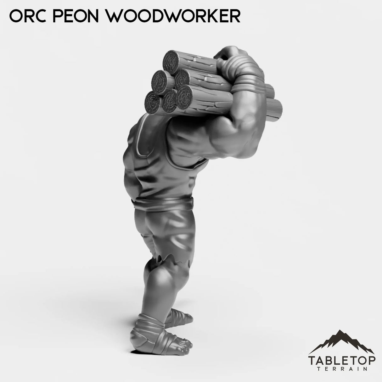 Tabletop Terrain Miniature Orc Peon