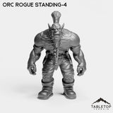 Tabletop Terrain Miniature Orc Rogue Standing-4 Orc Starter