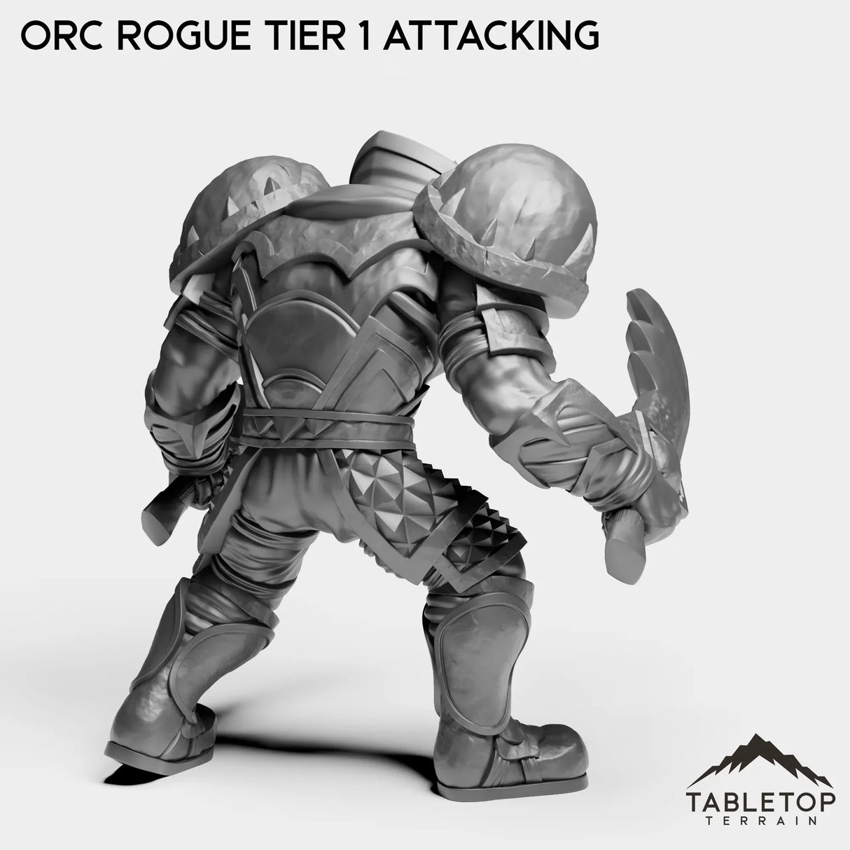 Tabletop Terrain Miniature Orc Rogue Tier 1