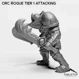 Tabletop Terrain Miniature Orc Rogue Tier 1