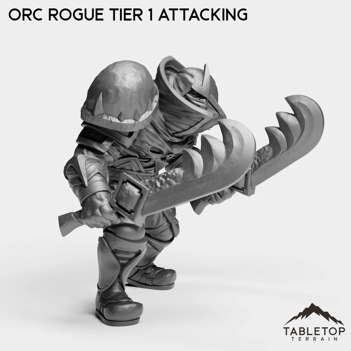 Tabletop Terrain Miniature Orc Rogue Tier 1