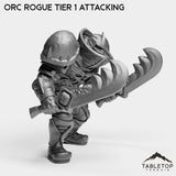 Tabletop Terrain Miniature Orc Rogue Tier 1
