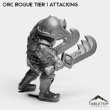 Tabletop Terrain Miniature Orc Rogue Tier 1