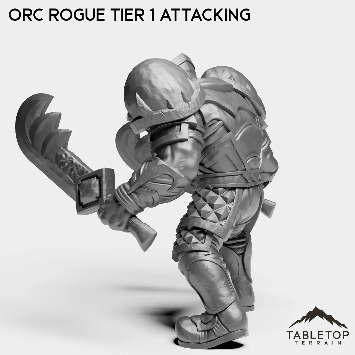 Tabletop Terrain Miniature Orc Rogue Tier 1