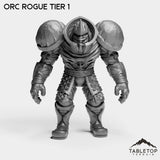 Tabletop Terrain Miniature Orc Rogue Tier 1 Orc Rogue Tier 1