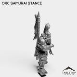 Tabletop Terrain Miniature Orc Samurai Blademaster