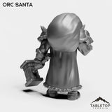 Tabletop Terrain Miniature Orc Santa