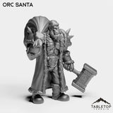Tabletop Terrain Miniature Orc Santa
