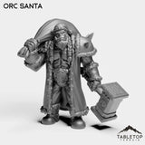 Tabletop Terrain Miniature Orc Santa