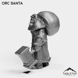 Tabletop Terrain Miniature Orc Santa