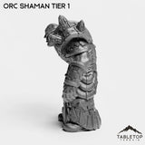 Tabletop Terrain Miniature Orc Shaman Tier 1