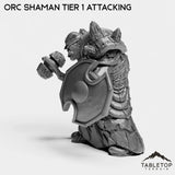 Tabletop Terrain Miniature Orc Shaman Tier 1