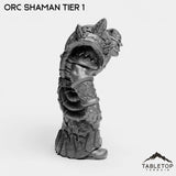 Tabletop Terrain Miniature Orc Shaman Tier 1