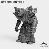 Tabletop Terrain Miniature Orc Shaman Tier 1