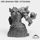 Tabletop Terrain Miniature Orc Shaman Tier 1