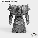 Tabletop Terrain Miniature Orc Shaman Tier 1 Orc Shaman Tier 1