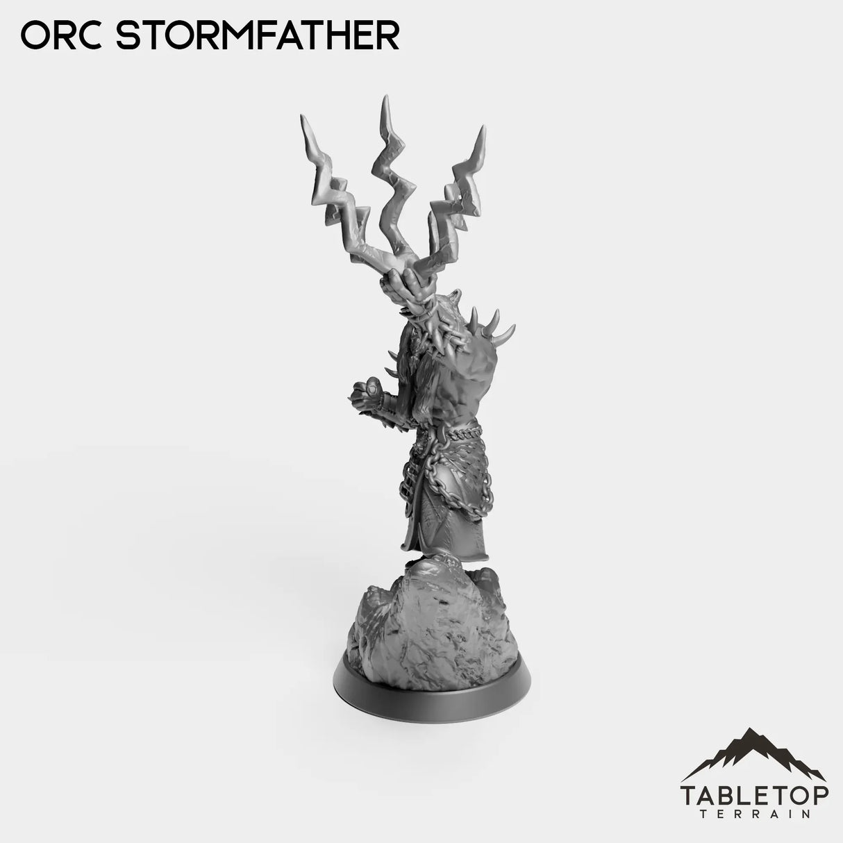 Tabletop Terrain Miniature Orc Stormfather