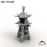 Tabletop Terrain Miniature Orc Tower