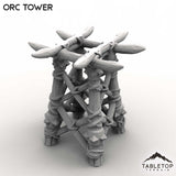 Tabletop Terrain Miniature Orc Tower