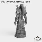 Tabletop Terrain Miniature Orc Warlock Female Tier 1