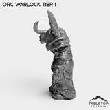 Tabletop Terrain Miniature Orc Warlock Tier 1