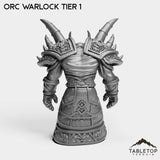Tabletop Terrain Miniature Orc Warlock Tier 1