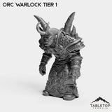 Tabletop Terrain Miniature Orc Warlock Tier 1