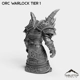 Tabletop Terrain Miniature Orc Warlock Tier 1