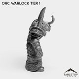 Tabletop Terrain Miniature Orc Warlock Tier 1