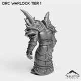 Tabletop Terrain Miniature Orc Warlock Tier 1